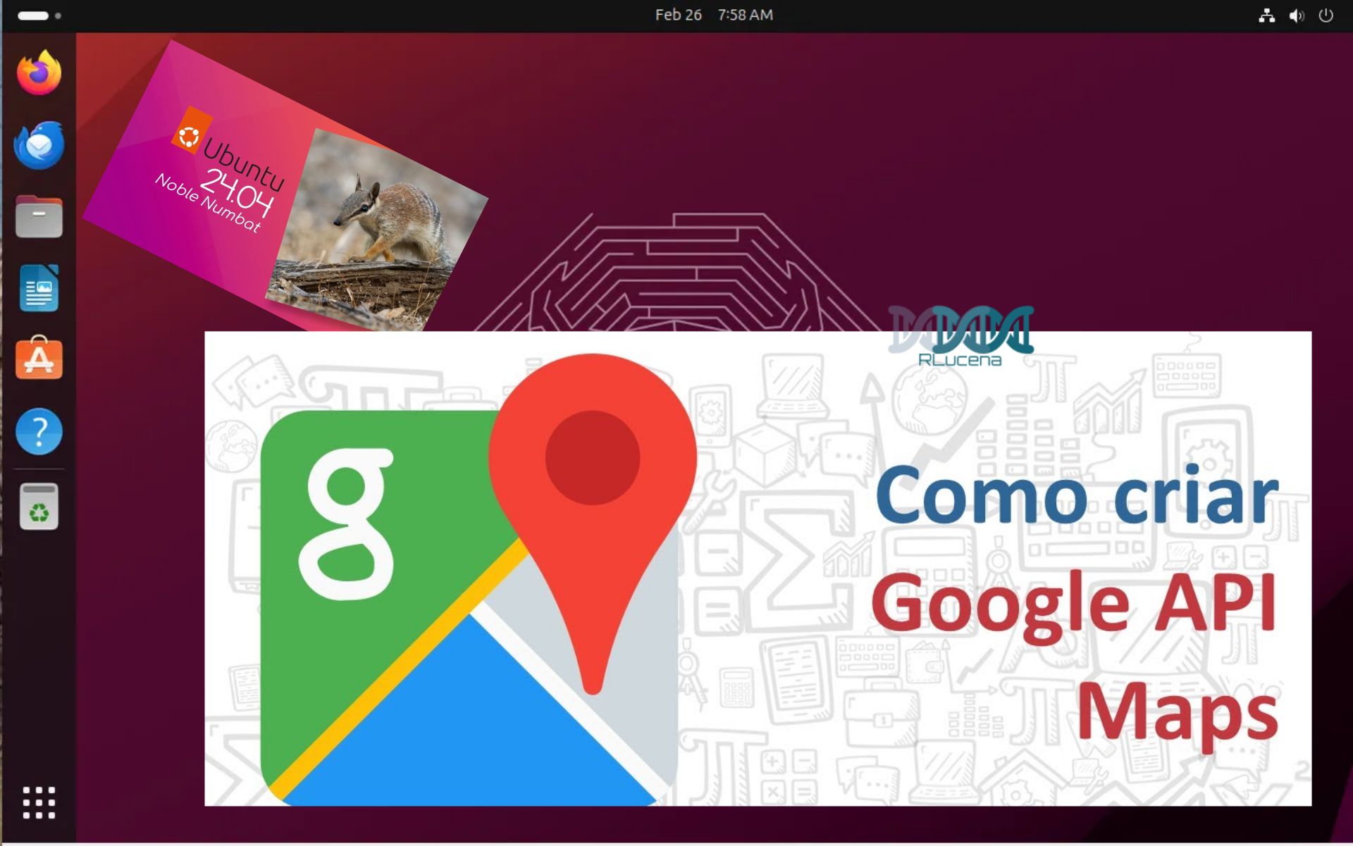 Criar uma Chave de API do Google Maps?